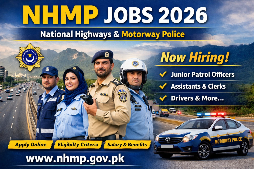 NHMP Jobs 2026 | Apply online Now